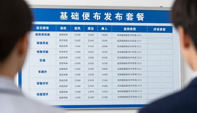 核对清单：基础信息发布套餐性能与适用条件检查要点